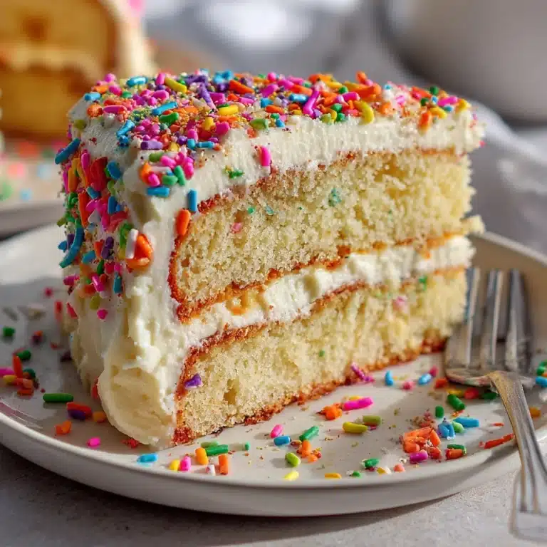 No Bake Birthday Cake Delight Recipe