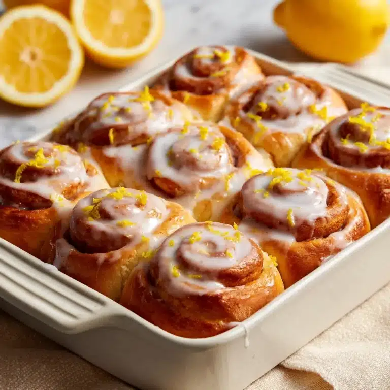Lemon Rolls Recipe