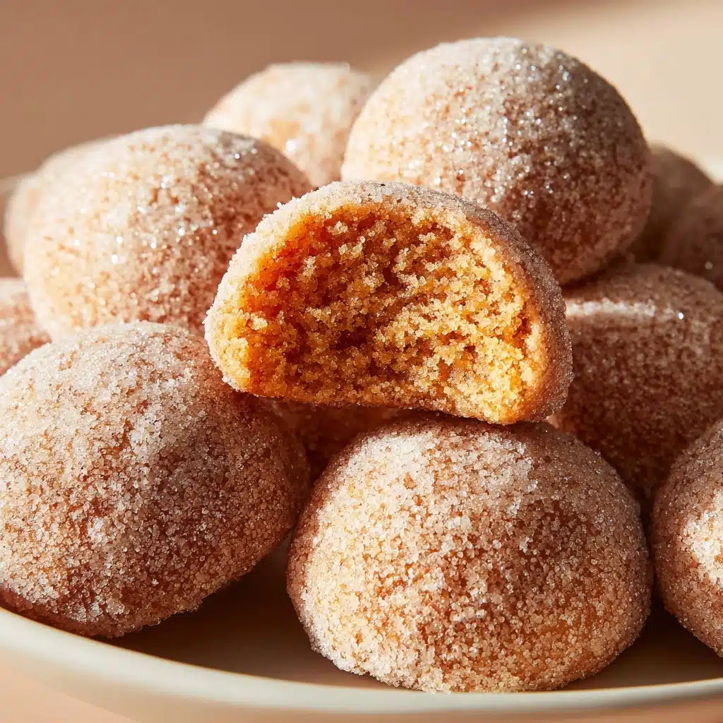 Cinnamon Sugar Snowball Cookies Recipe