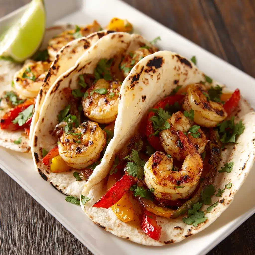 Crock Pot Fire Roasted Shrimp Tacos Recipe - Recipe Image