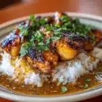 Smothered Chicken and Rice Recipe