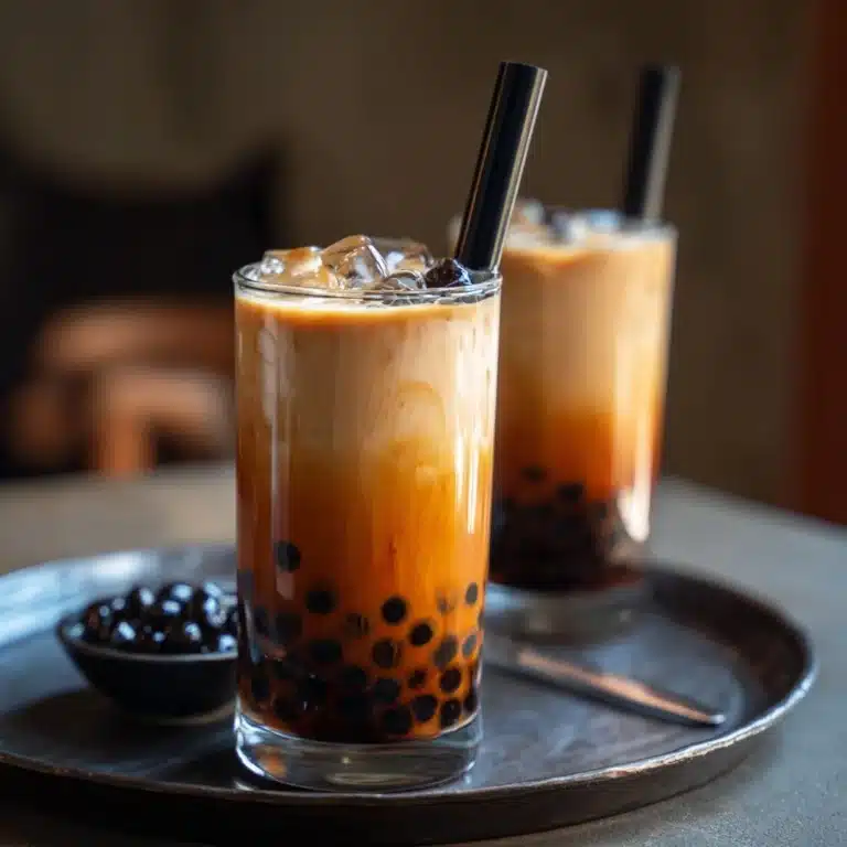 Brown Sugar Bubble Tea Recipe