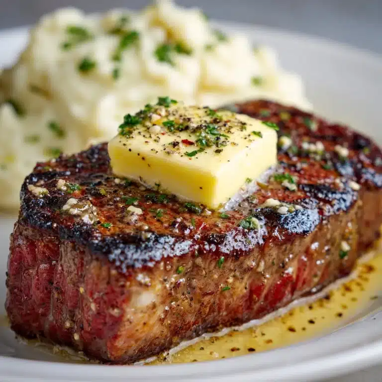 Marinated Air Fryer Ribeye Steak Recipe