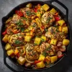 Chicken, Sausage, Peppers, and Potatoes Recipe