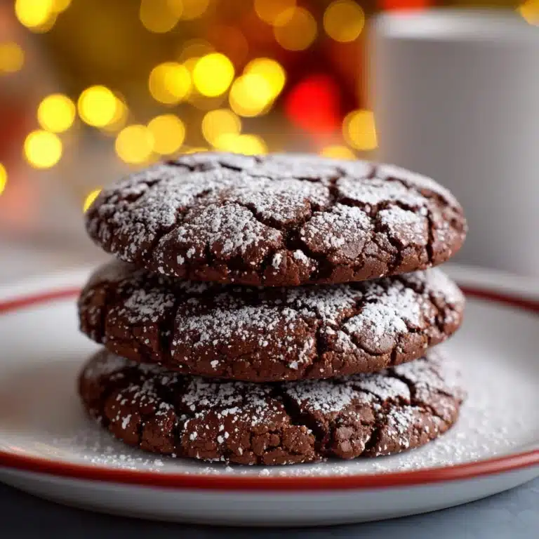 Soft Chocolate Sugar Cookies Recipe