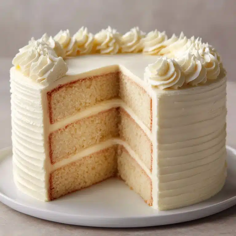 Moist White Velvet Cake Recipe