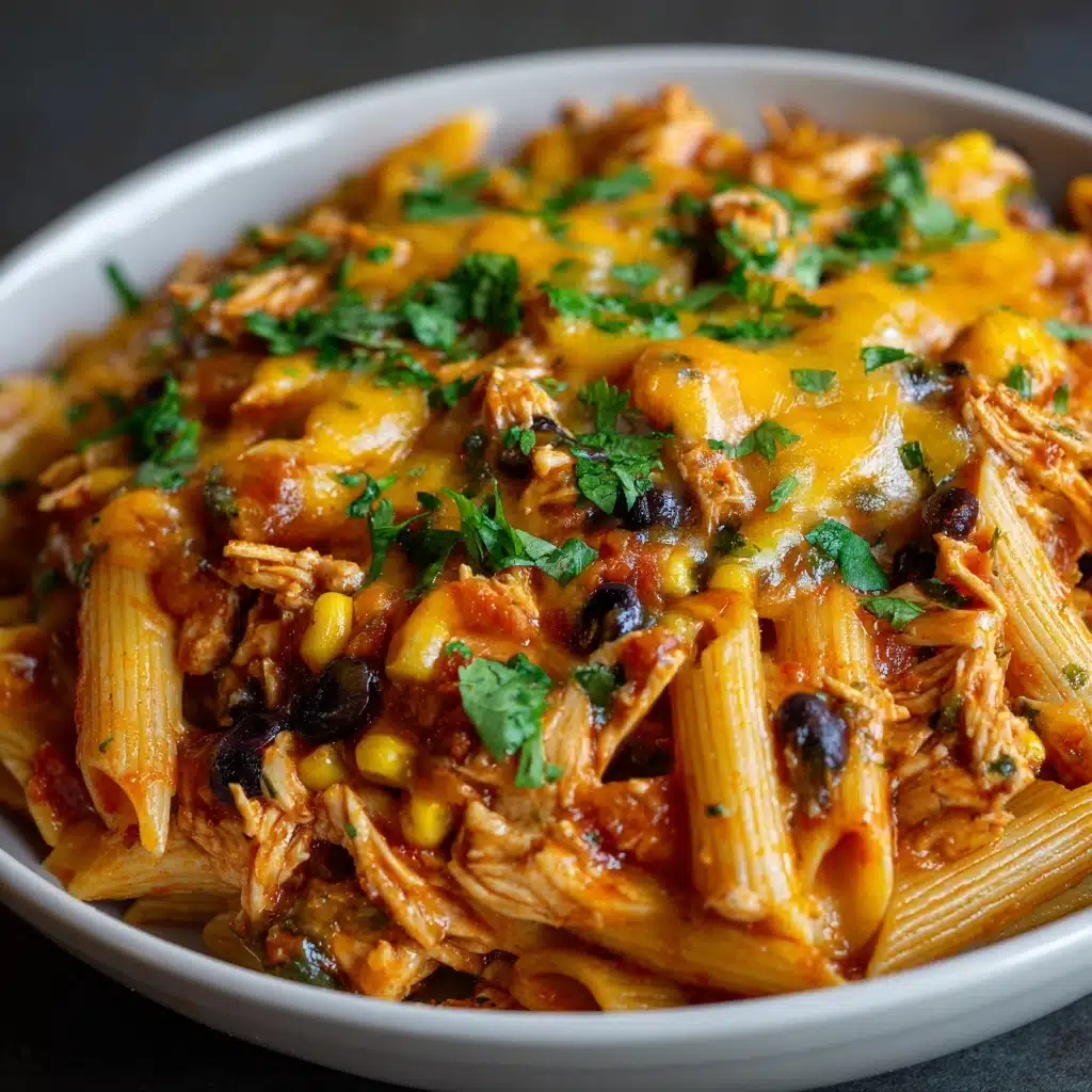 Slow Cooker Chicken Enchilada Pasta : Incredibly Easy Recipe