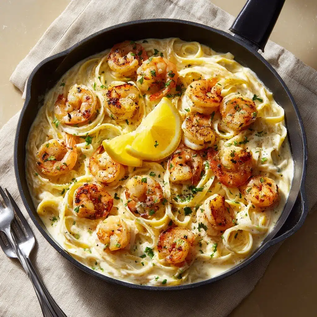 Creamy Lemon Parmesan Shrimp Recipe - Recipe Image