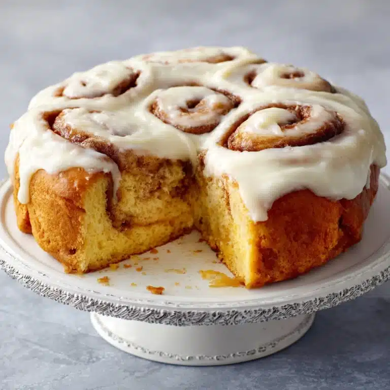 Cinnamon Roll Cake Recipe