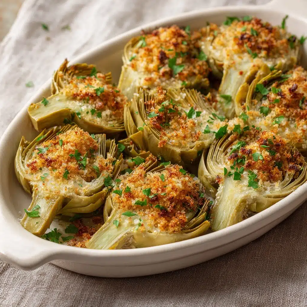 Crispy Parmesan Artichoke Hearts Recipe - Recipe Image