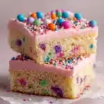 Easy Frosted Sugar Cookie Bars Recipe