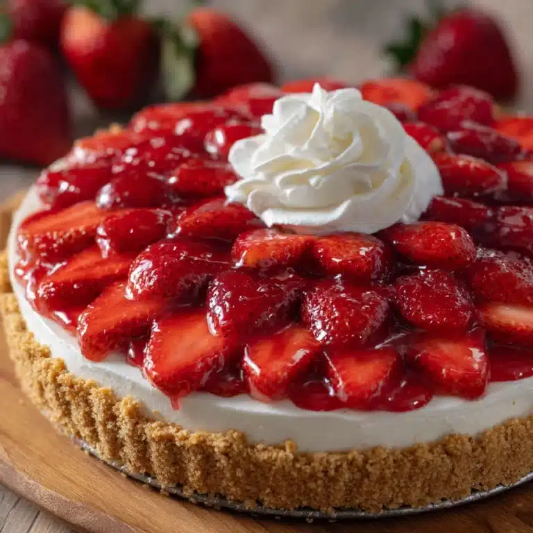 Strawberry Cheesecake Pie Recipe