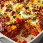 Homestyle Ground Beef Casserole Dinner Recipe