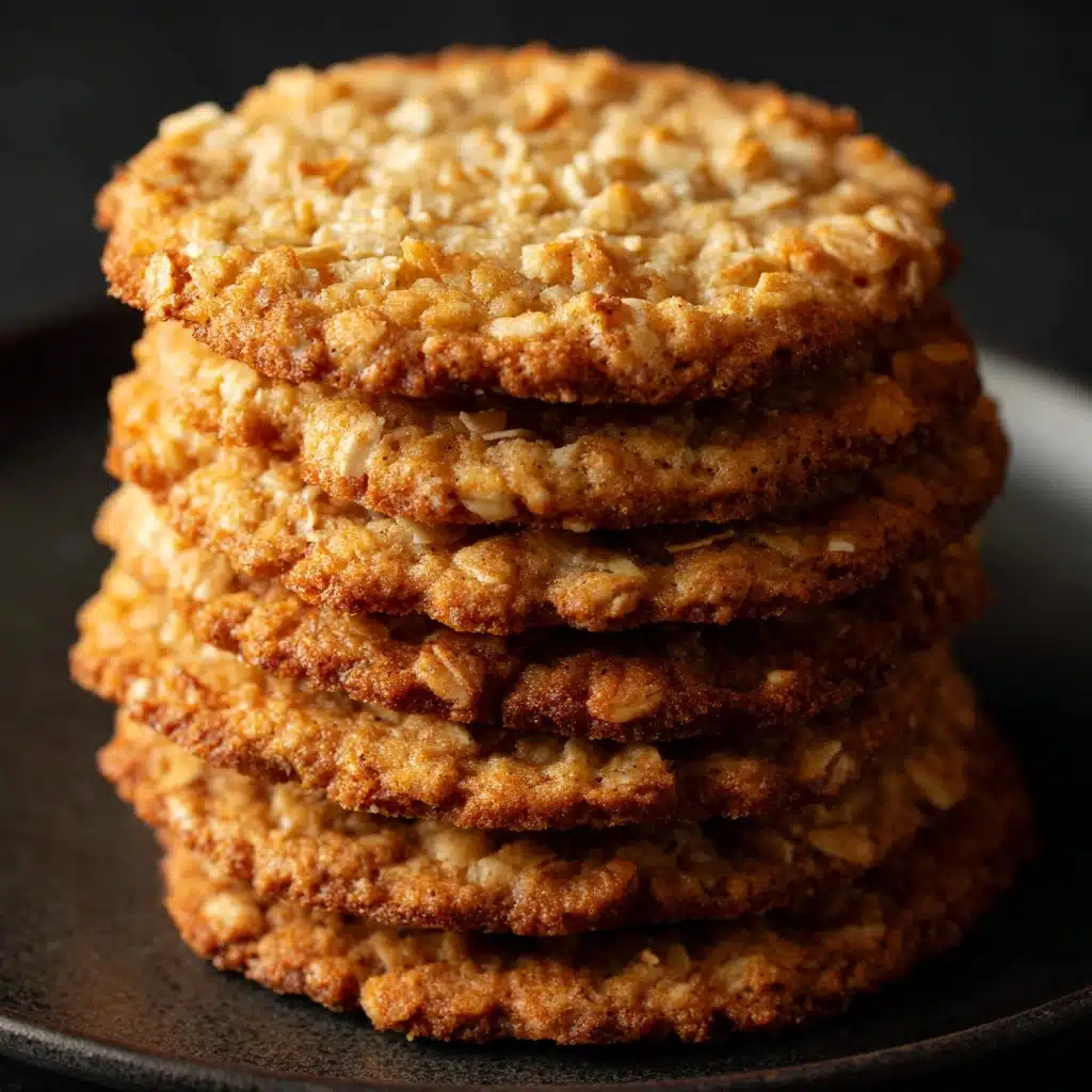 Irresistible Oatmeal Lace Cookies: Crispy, Chewy Treat Recipe - Recipe Image