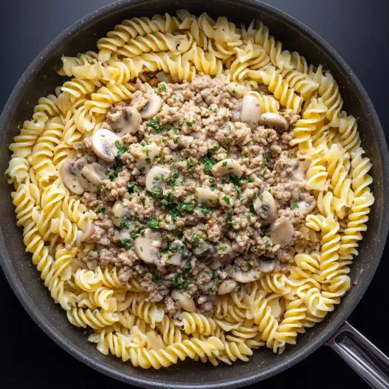Ground Beef Stroganoff Recipe