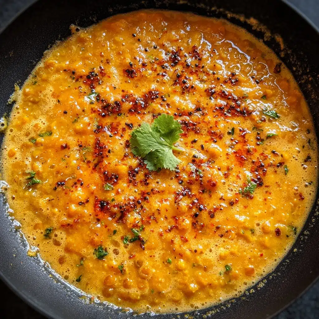 Curried Red Lentil Coconut Soup Recipe