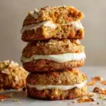 Carrot Cake Cookies Stuffed with Cream Cheese Recipe