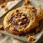 Brown Butter Coffee Toffee Cookies Recipe