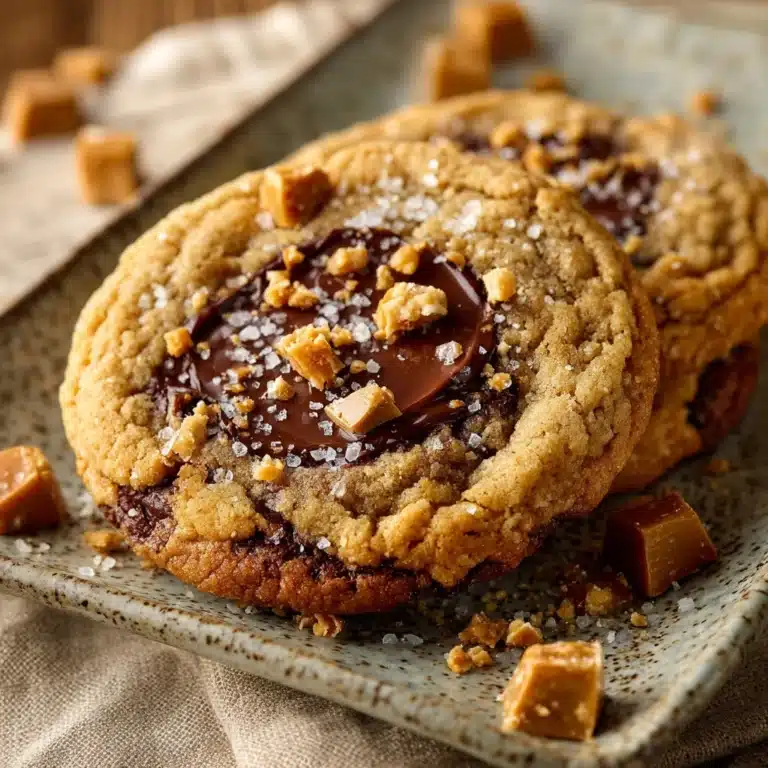 Brown Butter Coffee Toffee Cookies Recipe