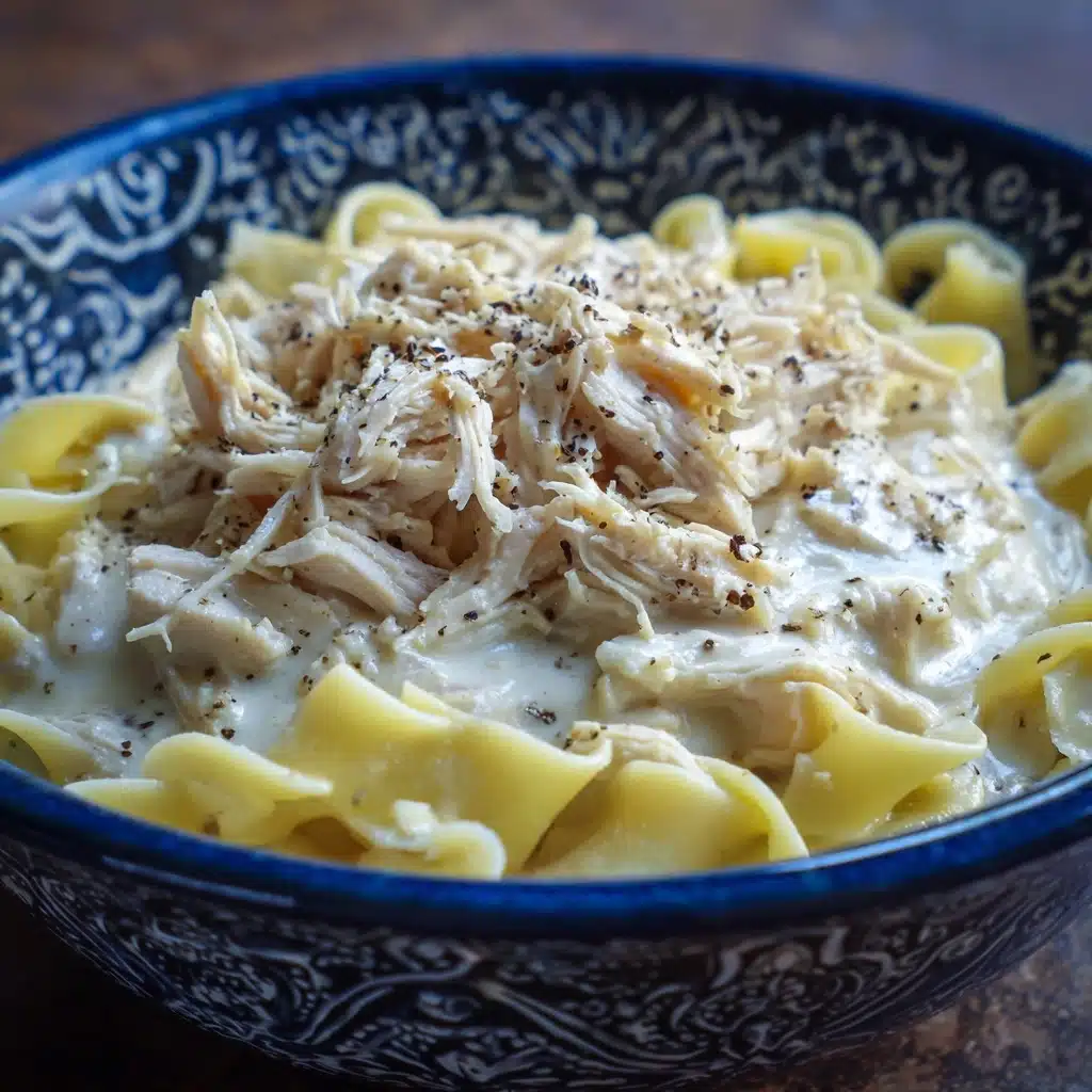 Amish Chicken & Noodles Recipe - Recipe Image