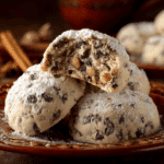 Peanut Butter Chocolate Chip Snowball Cookies Recipe
