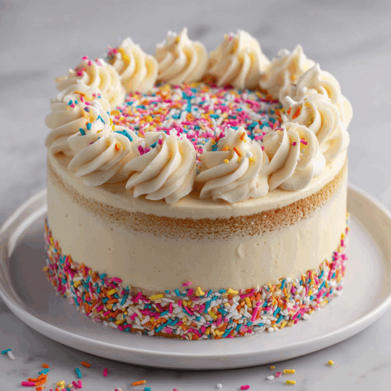 Homemade Vanilla Cake Recipe