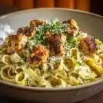 Creamy Cowboy Butter Chicken Linguine Recipe