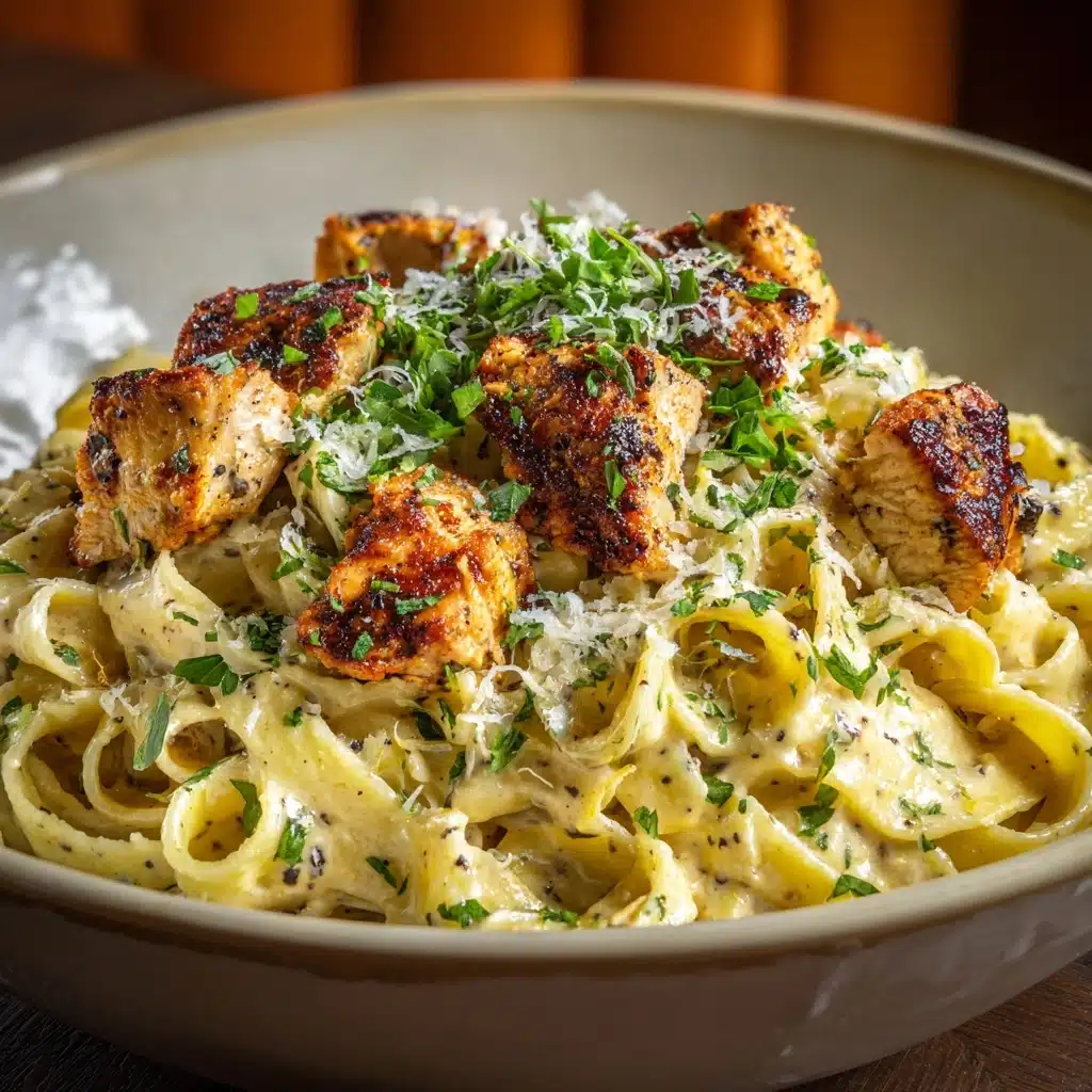 Creamy Cowboy Butter Chicken Linguine Recipe