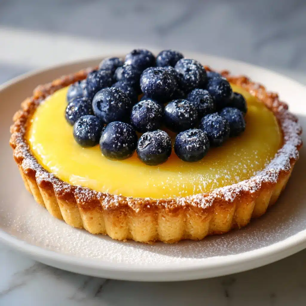 Blueberry Lemon Curd Tart Recipe