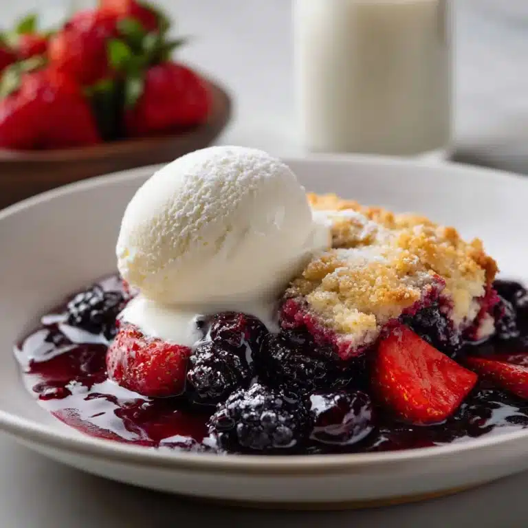 Mixed Berry Cobbler Recipe
