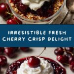 Fresh Cherry Crisp Recipe