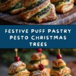 Puff Pastry Pesto Christmas Trees Recipe