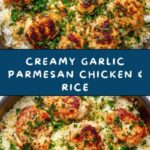 Chicken with Garlic Parmesan Rice Recipe
