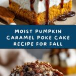 Pumpkin Caramel Poke Cake Recipe