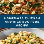 Easy Chicken and Rice Dog Food Recipe