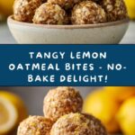 Zesty Lemon Oatmeal Bites (No-Bake & Irresistible) Recipe
