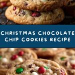 Festive Chocolate Chip Cookies for a Merry Christmas Recipe