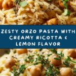 Zesty Orzo Pasta with Creamy Ricotta Recipe