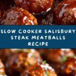 Slow Cooker Salisbury Steak Meatballs Recipe