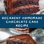 Homemade Chocolate Cake Recipe