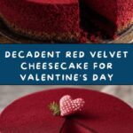 Valentine’s Day Red Velvet Cheesecake Recipe
