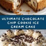 Chocolate Chip Cookie Ice Cream Cake Recipe