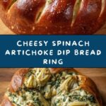 Spinach Artichoke Dip Bread Ring Recipe