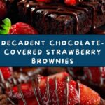 Chocolate-Covered Strawberry Brownies Recipe