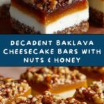 Baklava Cheesecake Bars Recipe