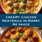 Creamy Marry Me Chicken Meatballs Recipe