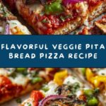 Veggie Pita Bread Pizza Recipe