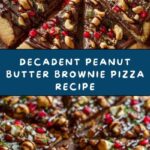 Peanut Butter Brownie Pizza Recipe