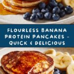 Flourless Banana & Protein Powder Pancakes Recipe