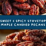 Stovetop Maple Candied Pecans Recipe